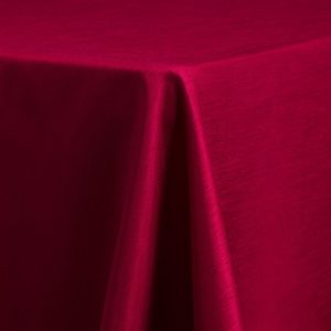 Shantung Cranberry Linen