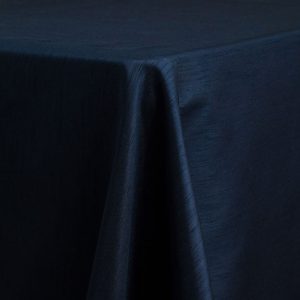 Shantung Navy Linen