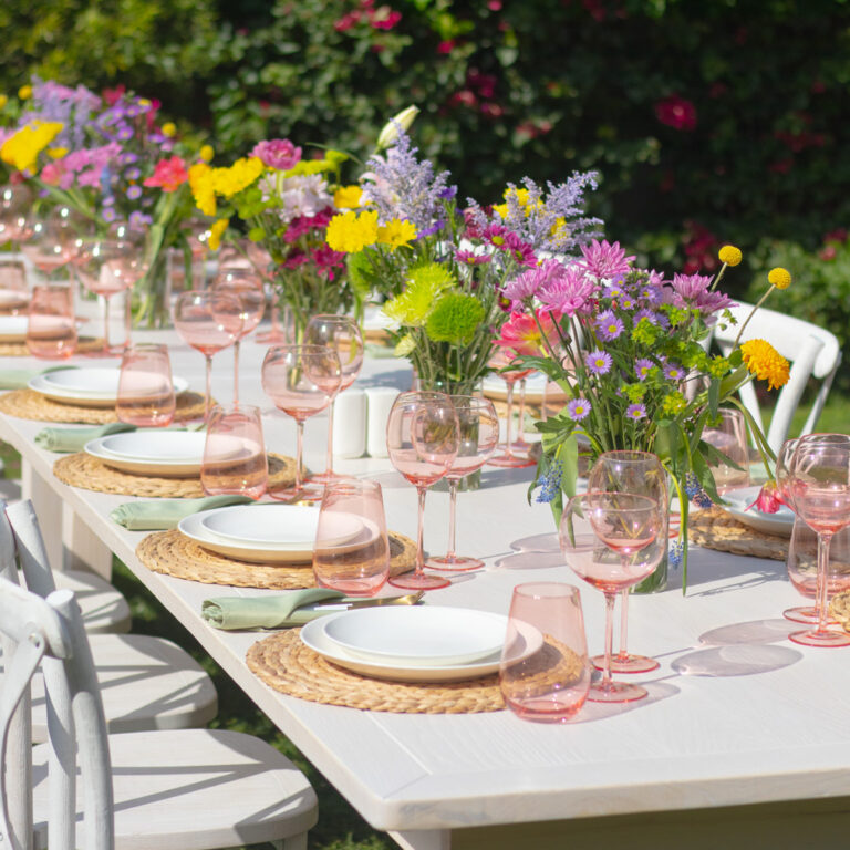 White Lombardy Dining Table