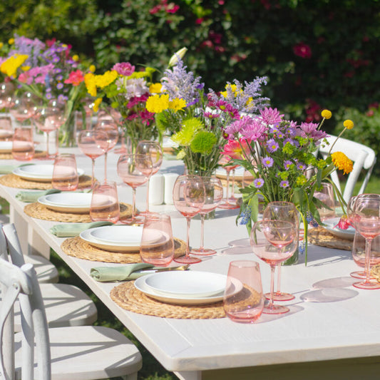 White Lombardy Dining Table