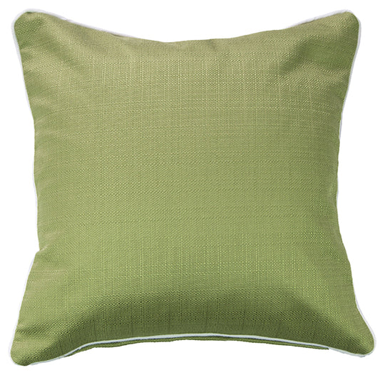 Malibu Solid Pillow – Stem Green