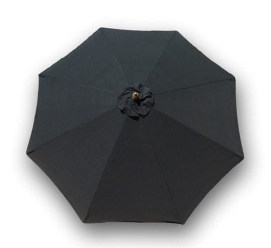 Black 9' Market Umbrella
