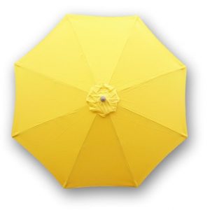 Yellow 9' Market Umbrella