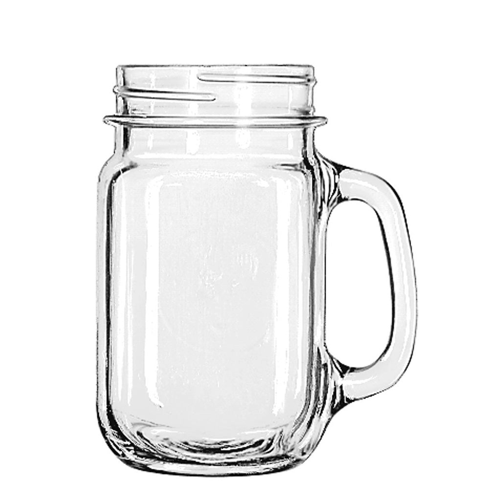 Mason Jar with Handle 12 oz.