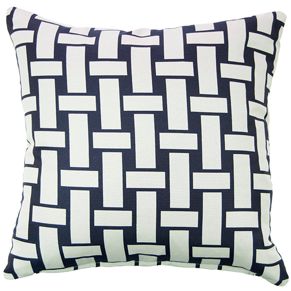 Miami Mesh Pillow – Navy Blue