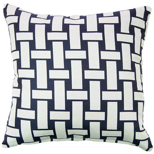 Miami Mesh Pillow – Navy Blue