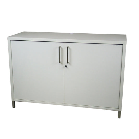 Storage Credenza with Legs - White
