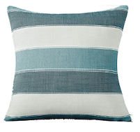 Ocean Striped Pillow
