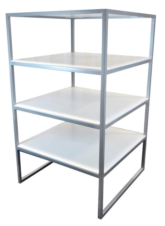 Oscar Back Bar - White Shelves