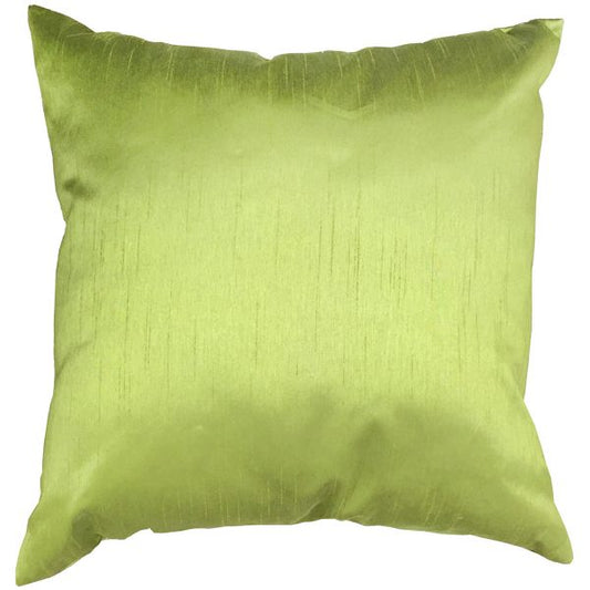Pear Green Silk Pillow