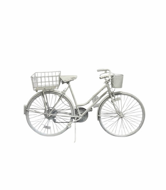 White Vintage Bicycle