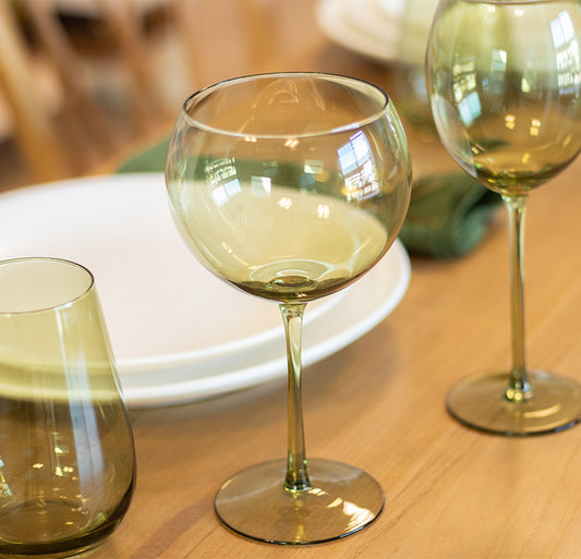 Pirlo Smokey Olive Red Wine Glass