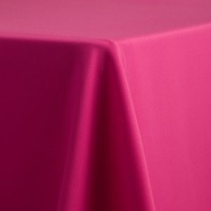 Polyester Magenta Linen