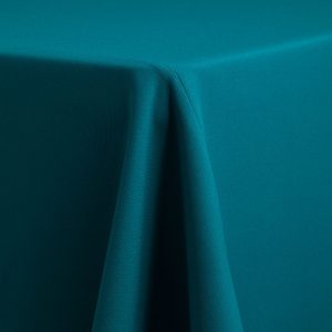 Polyester Teal Linen