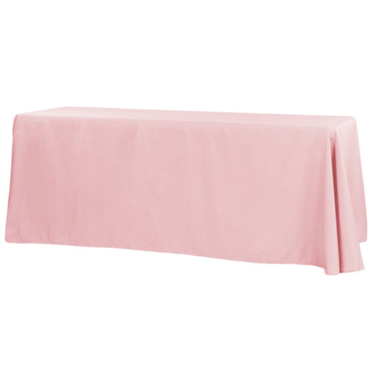 Dusty Rose Rectangular Tablecloth 156″ X 90″