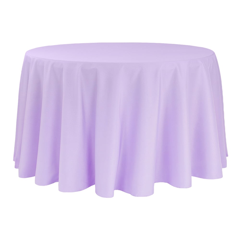 Lavender Round Tablecloth 90″