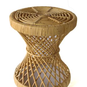 Rattan End Table