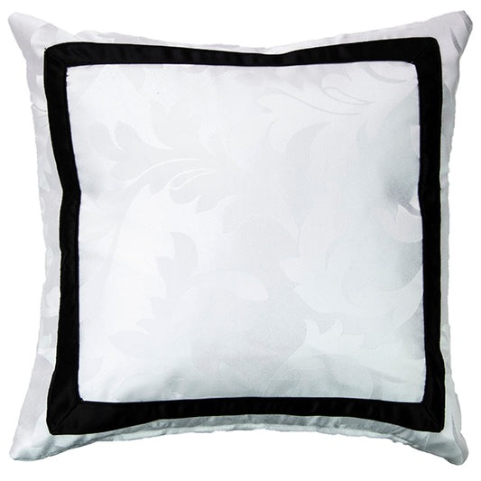 Regency Floral Pillow – White