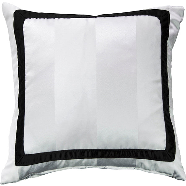 Regency Stripes Pillow – White
