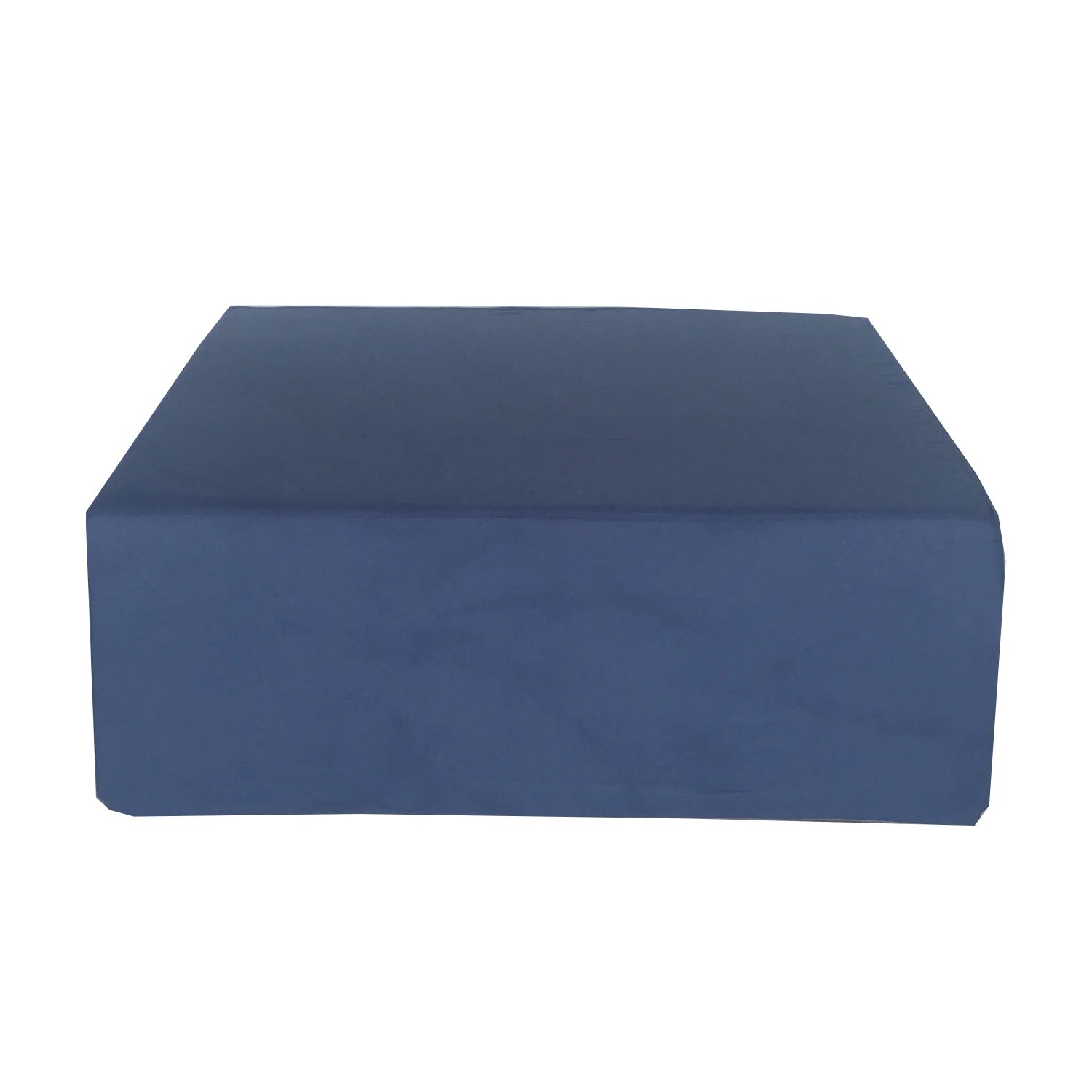 Big Square Ottoman - Antique Blue