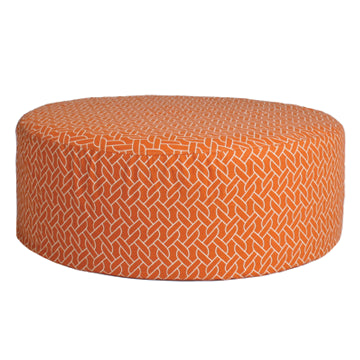 4' Round Ottoman - Mango Locks