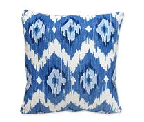 Accent Pillow - Ocean Ikat