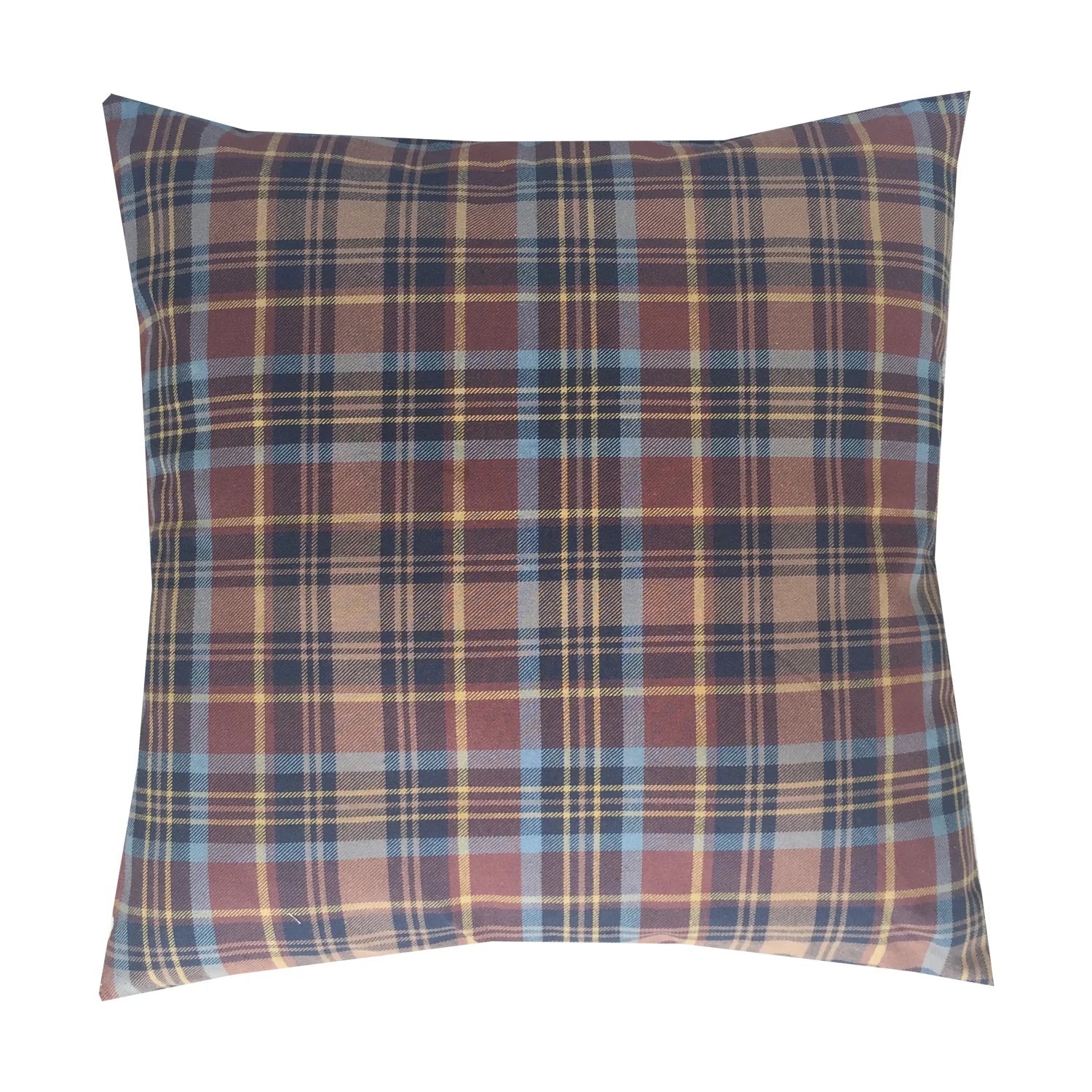Accent Pillow - Blue Stream Plaid
