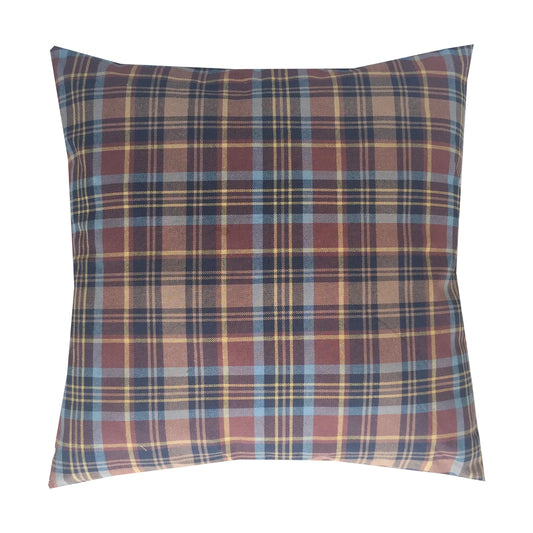 Accent Pillow - Blue Stream Plaid