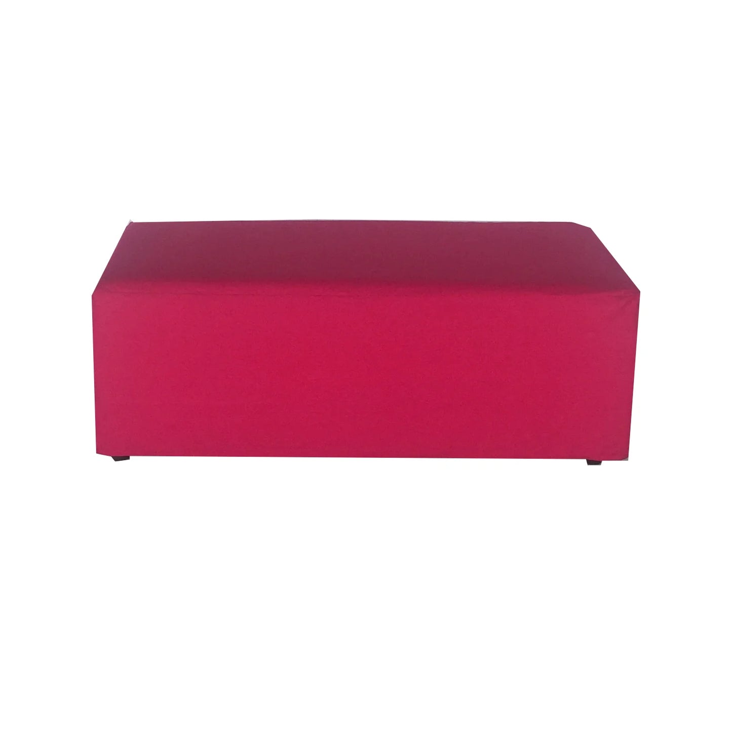 Rectangle Ottoman - Magenta