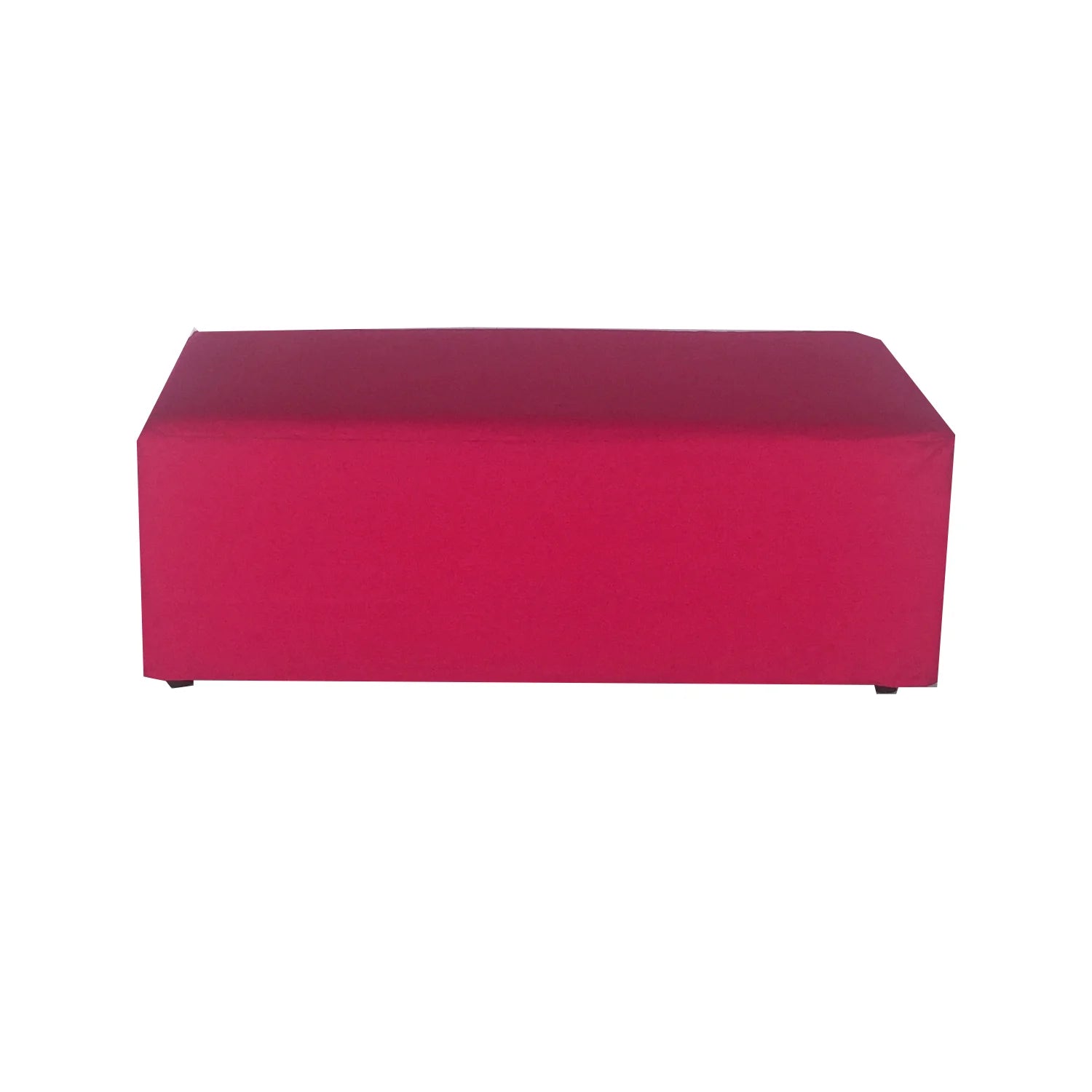 Rectangle Ottoman - Magenta