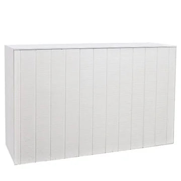 Panelled Bar - White