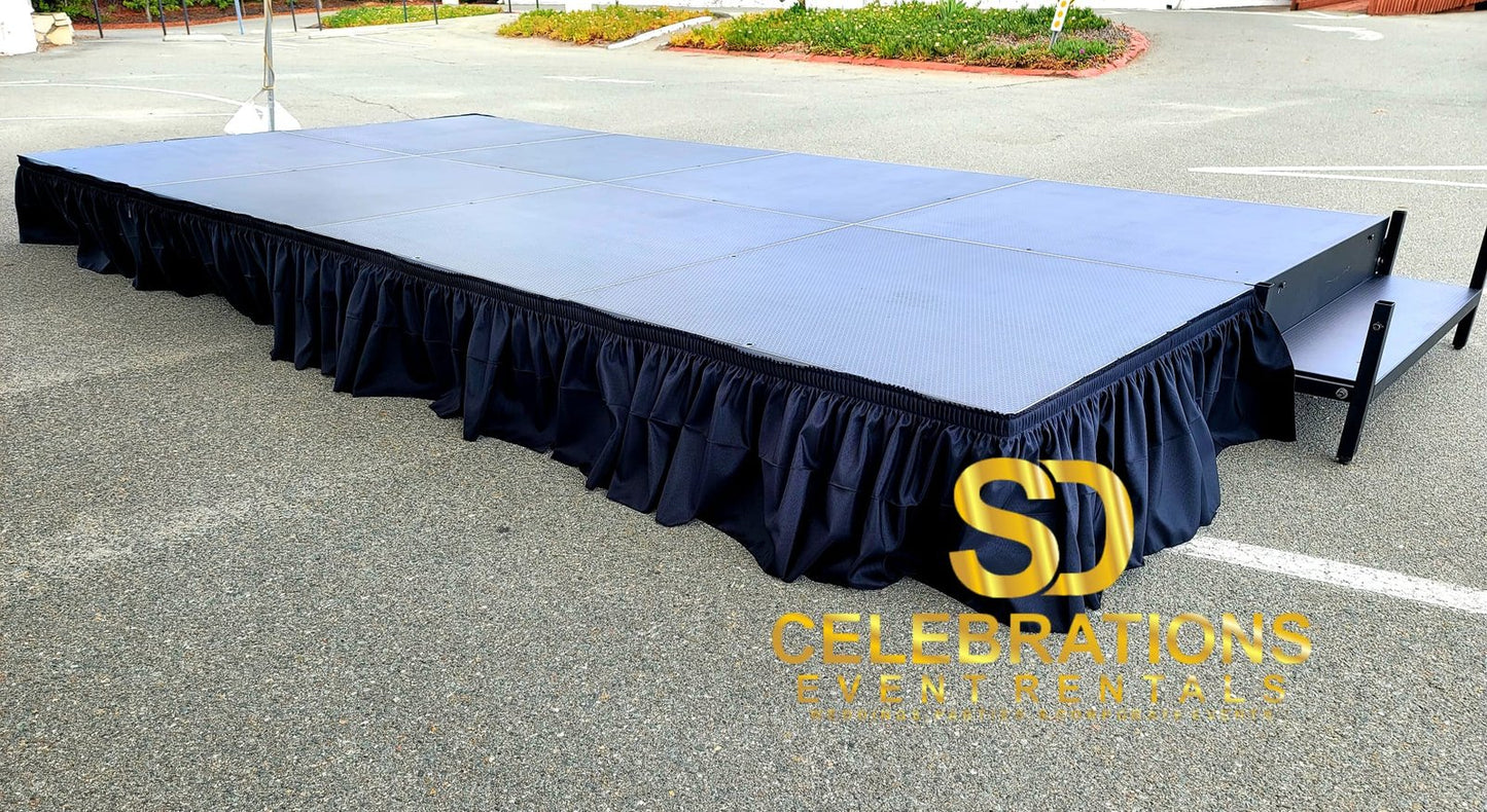 Full Stage Raiser 8x16'