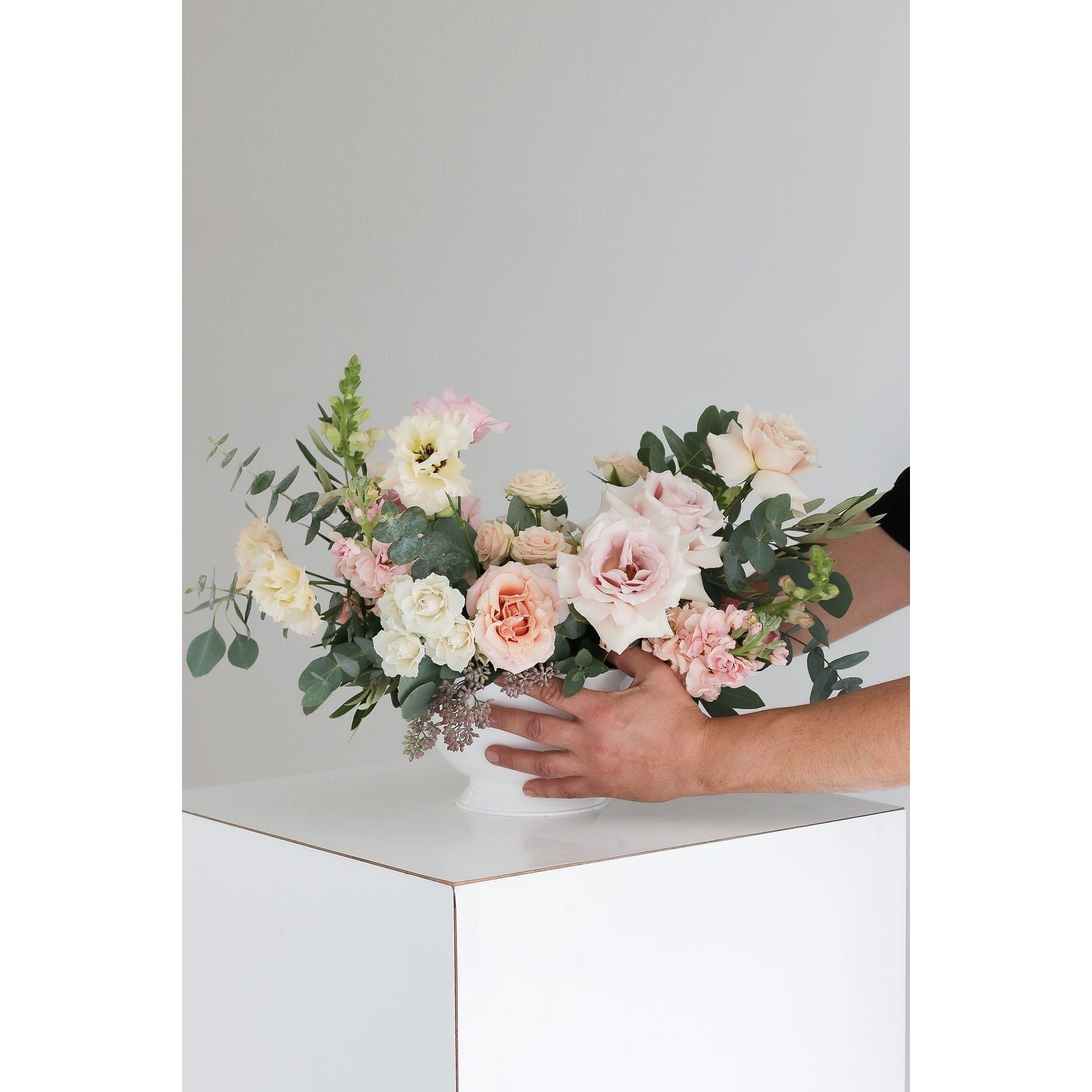 Peach & Blush Centerpiece