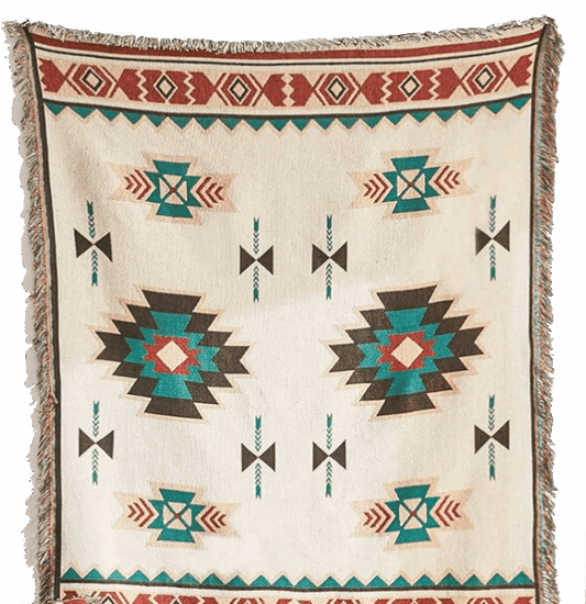 Southwest Throw Teal