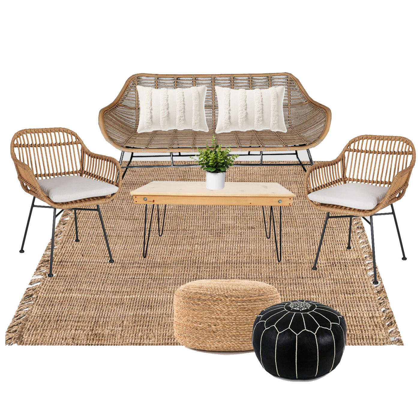 Victoria Rattan Chair