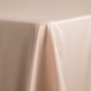 Satin Lamour Ivory Linen