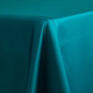 Satin Lamour Peacock Linen