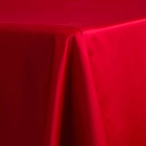 Satin Lamour Red Linen