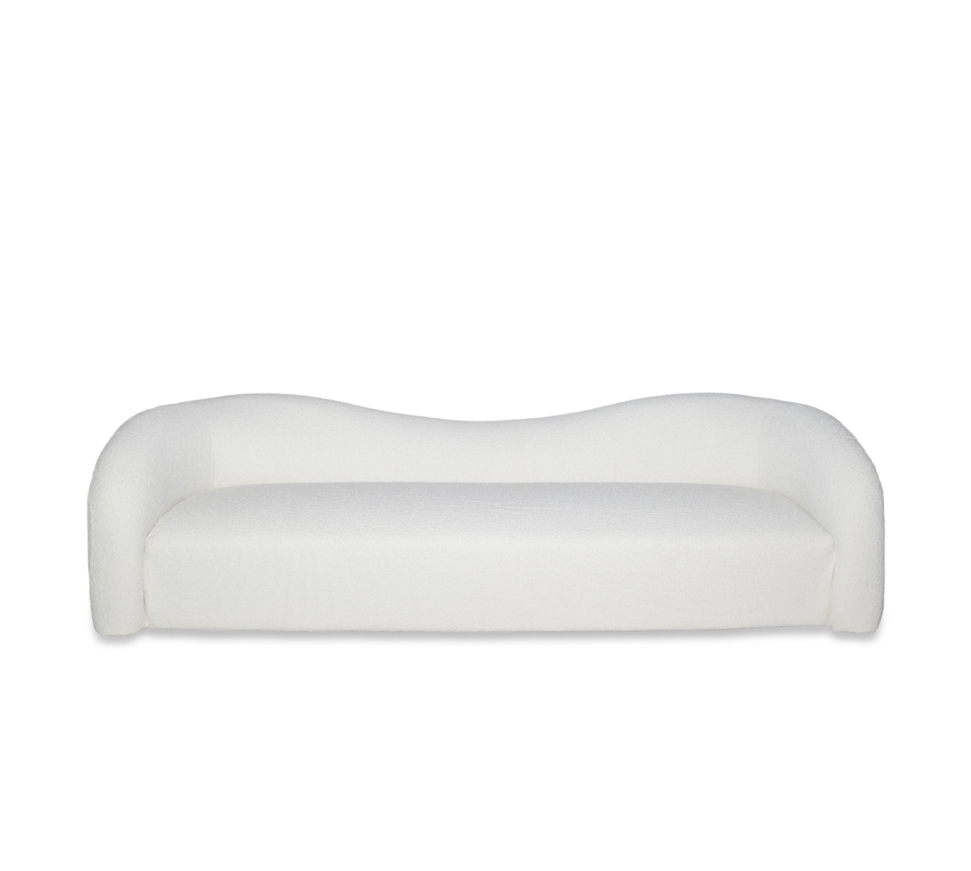 Ava Sofa White Boucle