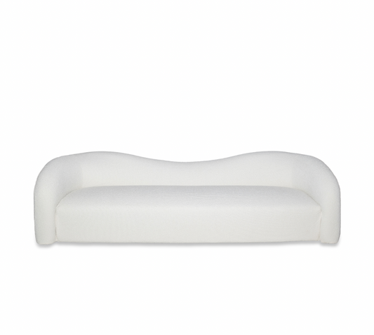 Ava Sofa White Boucle