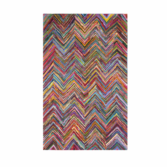 Zig Zag Rug - Multicolor