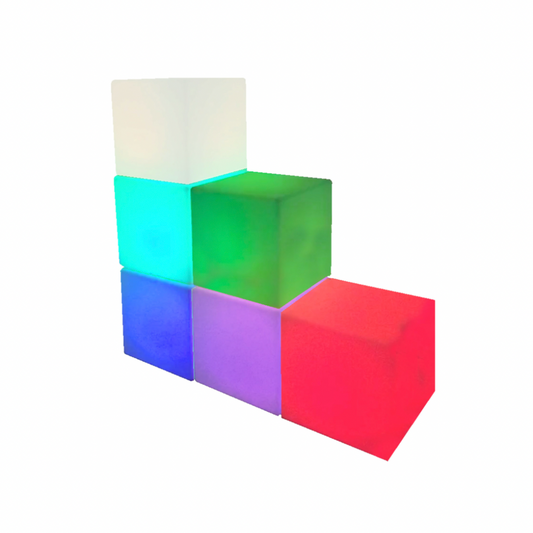 Light Up Ottoman / Side Table