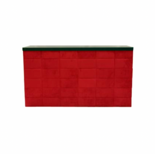 Domino Bar – Red Suede
