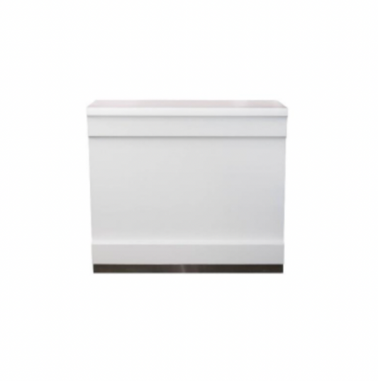 Bianco 4′ Bar – White Lacquer