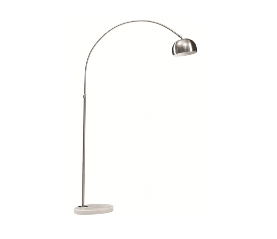 Arco Lamp – Silver