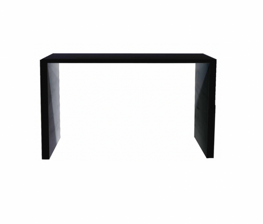 Parsons Slim Communal Table – Black Lacquer