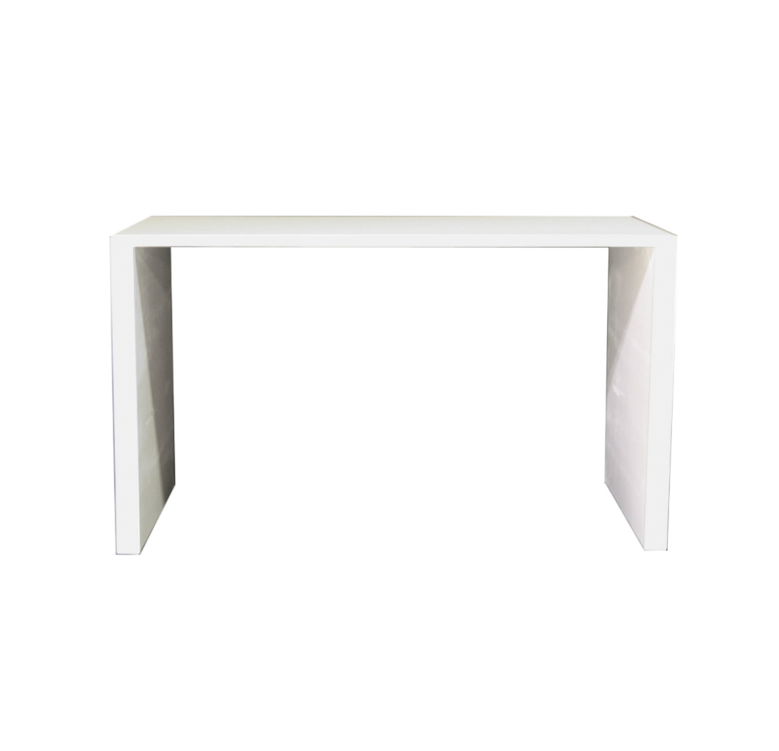 Parsons Communal Table – White Lacquer