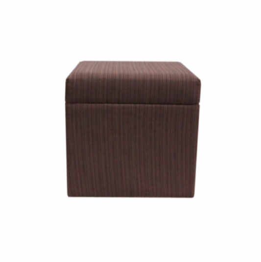Eco Square Ottoman – Chestnut – Outdoor