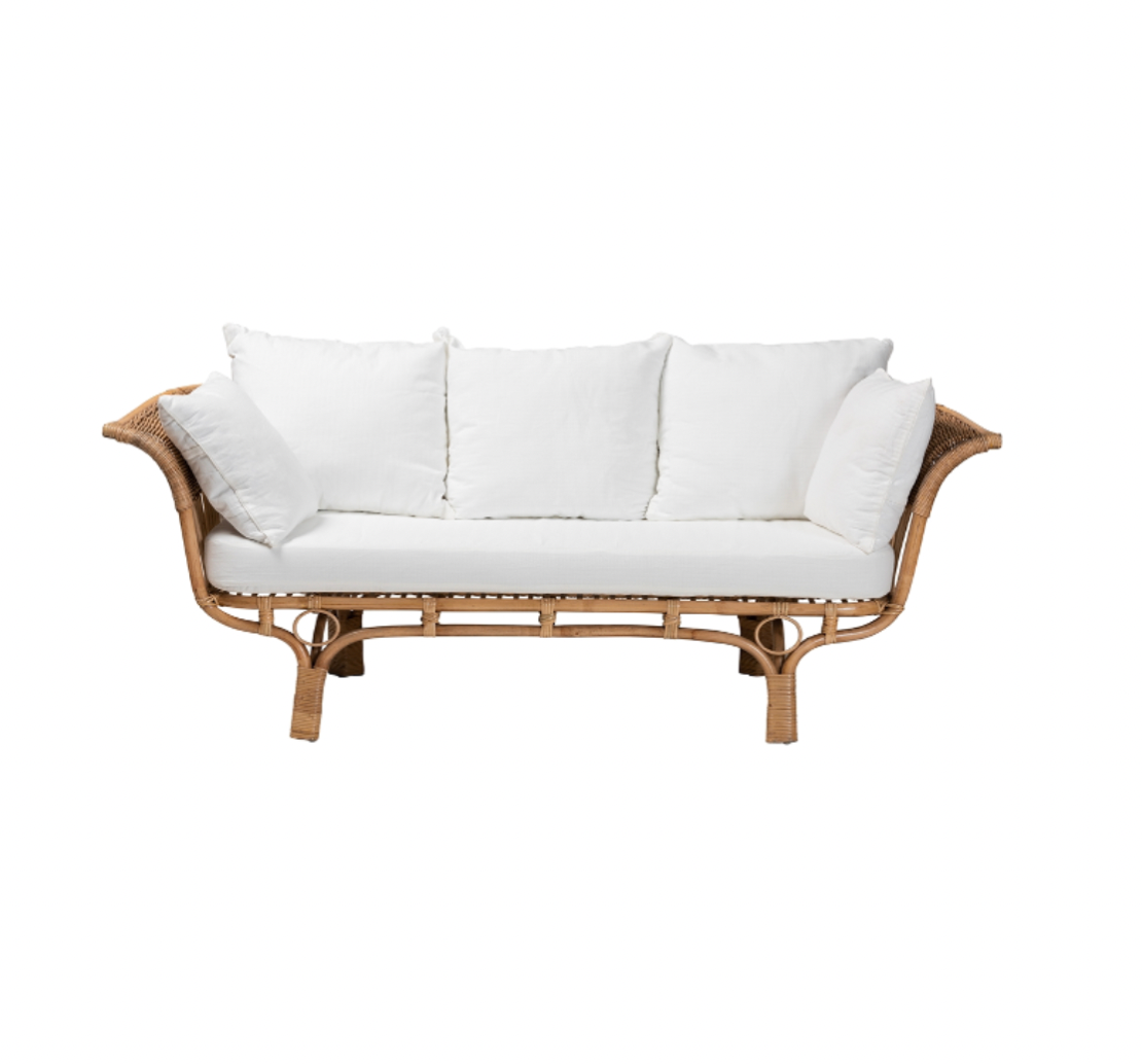 Kylie Rattan Sofa