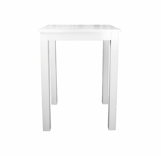 Russell Pub Table – White Lacquer
